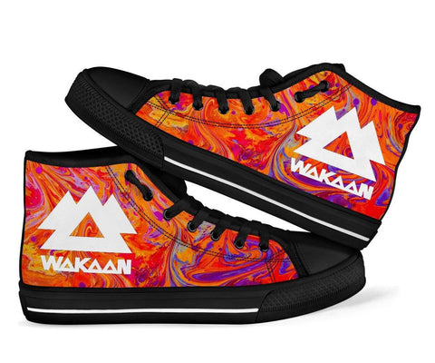 Wakaan Swirl High Top Festival Shoes