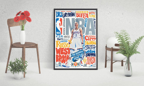 Westbrook Custom Printing, Home Decor, Wall Hanging, Custom Sport Canvas, Westbrook Home Decor