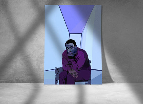 Mac Miller Custom Printing, Home Decor, Wall Hanging, Custom Music Canvas, Mac Miller Home Decor