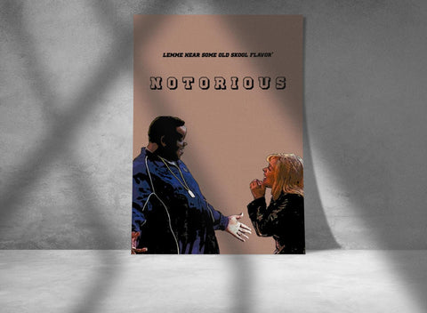 Notorious BIG Custom Poster, Notorious BIG Canvas Rolls, Custom Music Canvas, Home decor, Wall Hanging