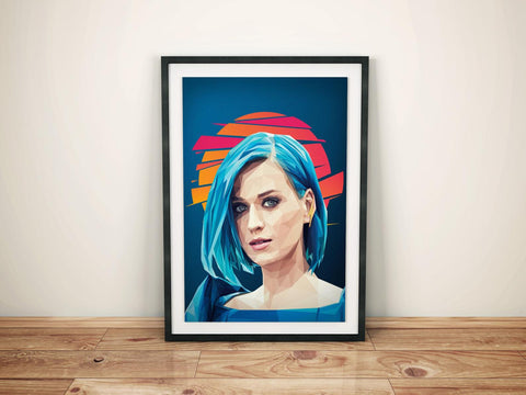Katy Perry Custom Poster, Katy Perry Canvas Rolls, Custom Music Canvas, Home decor, Wall Hanging, Singer Canvas Rolls