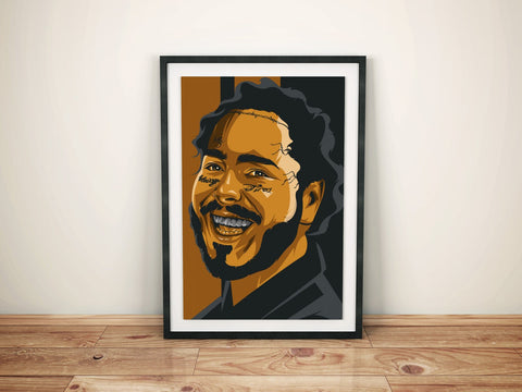 Khalid Custom Printing, Home Decor, Wall Hanging, Custom Music Canvas, Khalid Home Decor, Singer Canvas Rolls