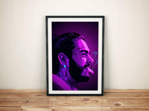 Khalid Custom Printing, Home Decor, Wall Hanging, Custom Music Canvas, Khalid Home Decor, Singer Canvas Rolls