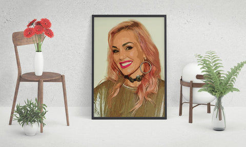 Kandee Johnson Custom Poster, Kandee Johnson Canvas Rolls, Custom Canvas, Home decor, Wall Hanging