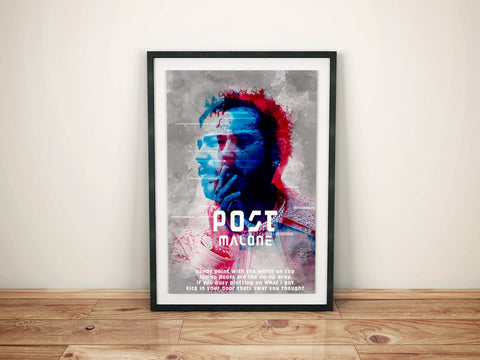 Khalid Custom Printing, Home Decor, Wall Hanging, Custom Music Canvas, Khalid Home Decor, Singer Canvas Rolls