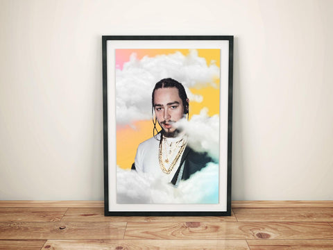 Khalid Custom Printing, Home Decor, Wall Hanging, Custom Music Canvas, Khalid Home Decor, Singer Canvas Rolls