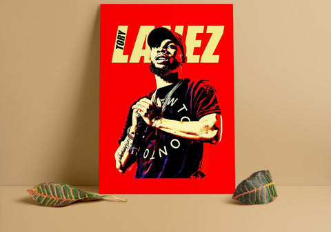 Tory Lanez Custom Poster, Tory Lanez Canvas Rolls, Custom Music Canvas, Home decor, Wall Hanging, Singer Rapper Canvas Rolls