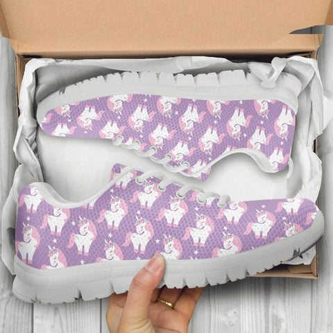 Unicorn Print Shoes Unicorn Sneakers Running Shoes Unicorn Print Casual Shoes Unicorn Lover Gifts Clothing for Womens Mens Kids Adults