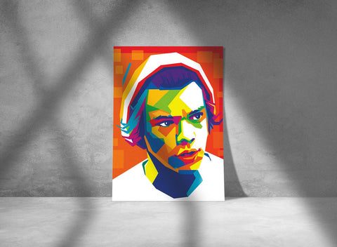 Harry Styles Poster, Custom Music Print, Music Poster, Custom Poster, Home Decor, Wall Hangings, One Direction Boy Band