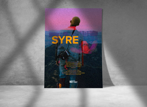 Jaden Smith Syre Poster, Custom Music Print, Music Poster, Custom Poster, Home Decor, Wall Hangings, Actor And Rapper Jaden Smith