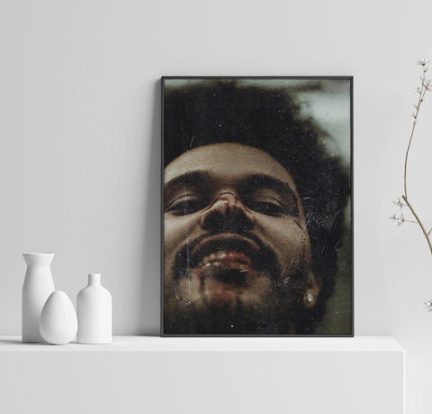 The Weeknd Poster, Xo Poster, After Hours Art, Home Decor, Rap Wall Art, Music Poster, Custom Poster, Canvas Poster, Rolled Canvas, Wall Art