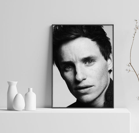 Eddie Redmayne Poster, Harry Potter Art, Newt Scamander Art, Home Decor, Custom Poster, Canvas Poster, Rolled Canvas, Home Decoration
