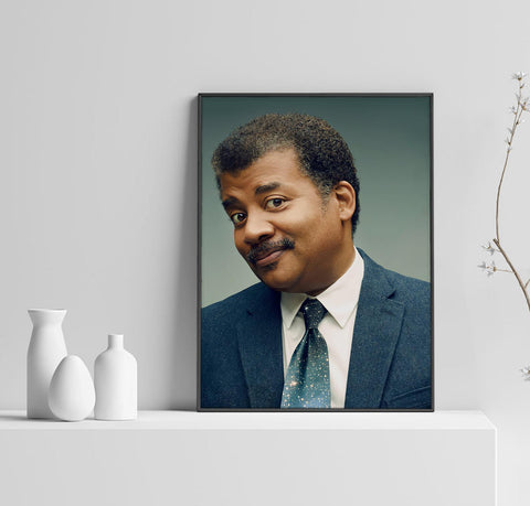 Neil Degrasse Tyson Poster, Need Science Art, Science Poster, Home Decor, Custom Poster, Canvas Poster, Rolled Canvas, Home Decoration