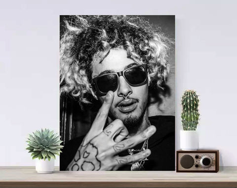 Wifisfuneral Canvas, XTTTentacion Art, Hip Hop, Music Canvas, Print Art, Gift Poster, Home Decor, Canvas Print, Gift for him, Gift for her