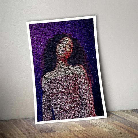 SZA Poster, Custom Music Print, Music Poster, Custom Poster, Home Decor, Wall Hangings, American Songwriter SZA Art, SZA Unframed Poster