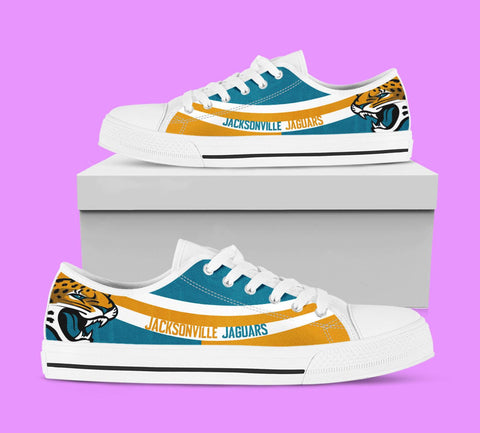 Jacksonville Jaguars Custom Lowtop, Football Custom Shoes, Sport Lowtop, Canvas Shoes, Canvas Lowtop, Unisex Shoes, Gift Birthday