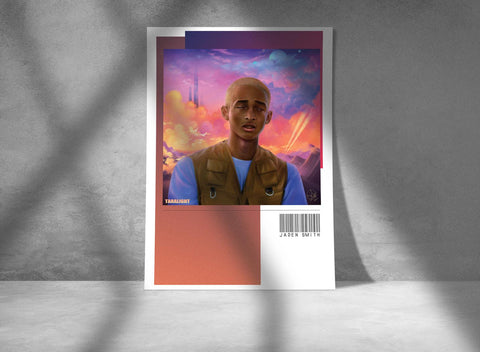 Jaden Smith Poster, Custom Music Print, Music Poster, Custom Poster, Home Decor, Wall Hangings, Actor And Rapper Jaden Smith