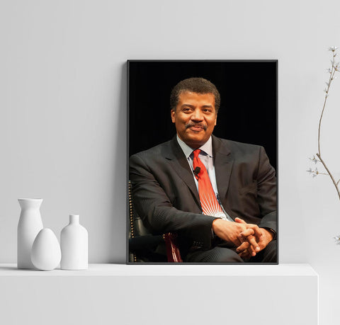 Neil Degrasse Tyson Poster, Need Science Art, Science Poster, Home Decor, Custom Poster, Canvas Poster, Rolled Canvas, Home Decoration
