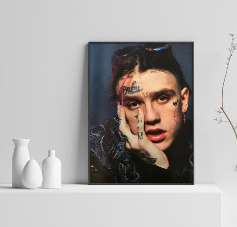 Kendrick Lamar Poster, Hip Hop Poster, Damn Home Decor, Music Poster, Rap Wall Art, Custom Poster, Canvas Poster, Rolled Canvas, Wall Art