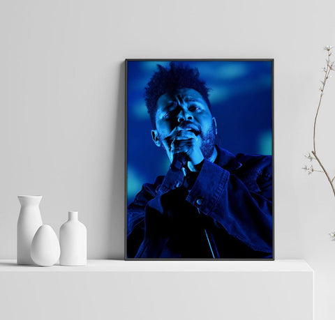 The Weeknd Poster, Xo Poster, After Hours Art, Home Decor, Rap Wall Art, Music Poster, Custom Poster, Canvas Poster, Rolled Canvas, Wall Art