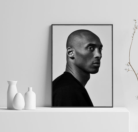 Kobe Bryant Poster, Black Mamba Art, Kobe Poster, Lakers Home Decor, Wall Decor, Custom Poster, Canvas Poster, Rolled Canvas, Wall Art