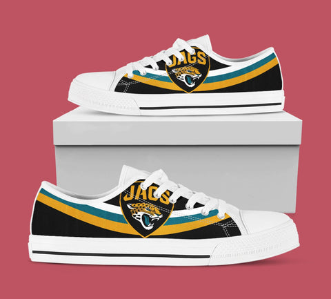 Jacksonville Jaguars Custom Lowtop, Football Custom Shoes, Sport Lowtop, Canvas Shoes, Canvas Lowtop, Unisex Shoes, Gift Birthday